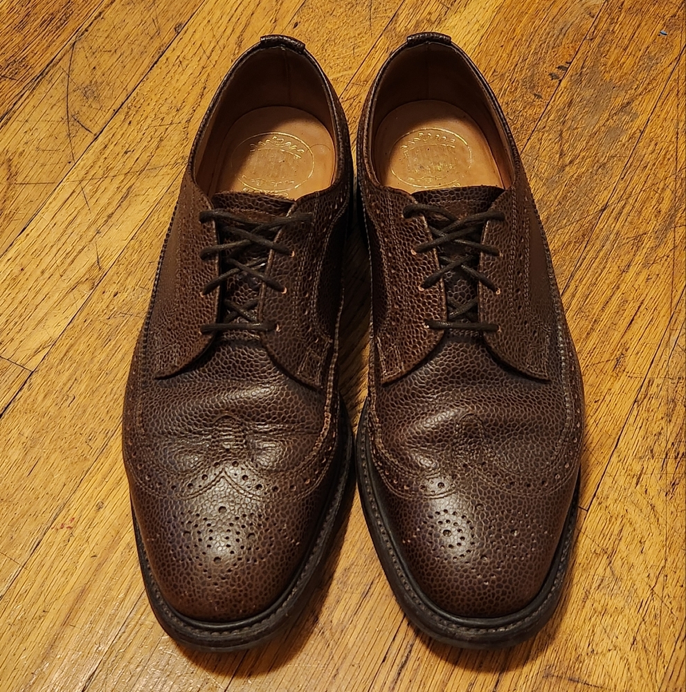 Sanders X J.Press - Brogue Shoes 9.5M US